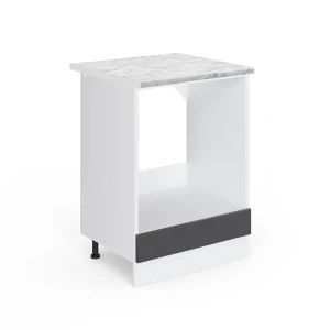 Spiskonverteringsskåp R-Line Antracit högblank 60 cm , AP Marble Vicco