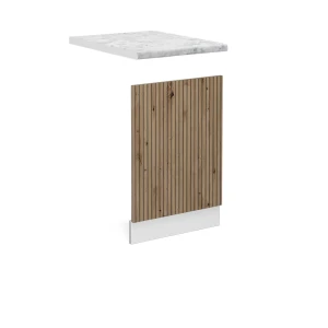 Frontplade R-Line Håndværker egetræ 45 cm , BP Marmor Vicco