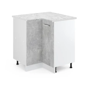 Hjørneskab R-Line Beton 75.6 cm med bordplade Vicco