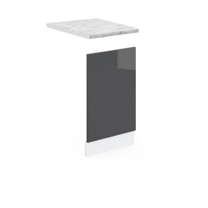 Frontplade R-Line Antracit højglans 45 cm , BP Marmor Vicco