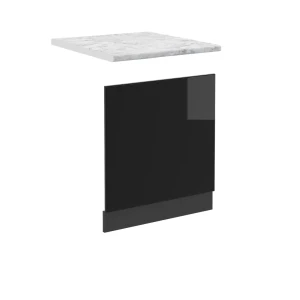 Frontplade R-Line Sort højglans 60 cm , BP Marmor Vicco