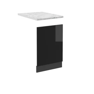 Frontplade R-Line Sort højglans 45 cm , BP Marmor Vicco