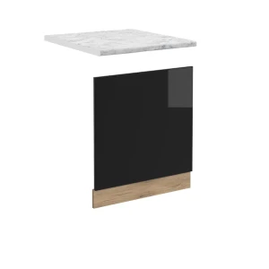 Frontplade R-Line Sort højglans 60 cm , BP Marmor Vicco