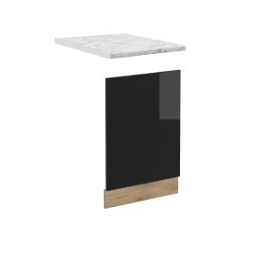Frontplade R-Line Sort højglans 45 cm , BP Marmor Vicco