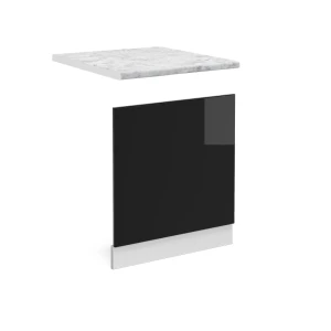 Frontplade R-Line Sort højglans 60 cm , BP Marmor Vicco