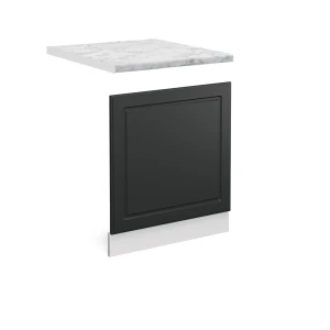 Frontblende R-Line Anthrazit Landhaus 60 cm , AP Marmor Vicco