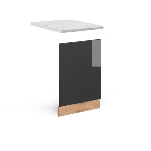 Frontplade R-Line Antracit højglans 45 cm , BP Marmor Vicco