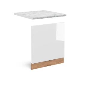 Frontplade R-Line Hvid højglans 60 cm , BP Marmor Vicco