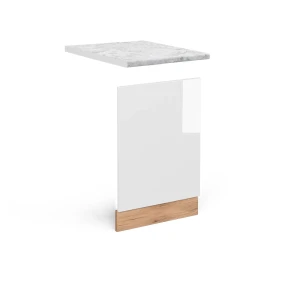 Frontplade R-Line Hvid højglans 45 cm , BP Marmor Vicco