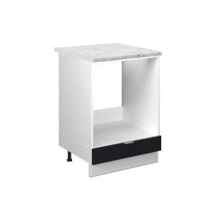 Szafka kuchenna Fame-Line Czarne paski 60 cm , BP Marmur Vicco