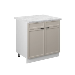 Szafka dolna do kuchni Fame-Line GreyBeige 80 cm , BP Marmur Vicco