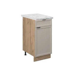 Szafka dolna do kuchni Fame-Line GreyBeige 40 cm , BP Marmur Vicco