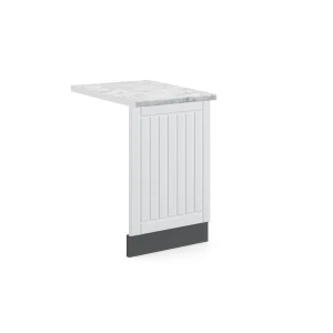 Panel frontal Fame-Line Blanco casa de campo 45 cm , ET Mármol Vicco