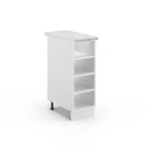 Køkkenreol Fame-Line Hvid 30 cm , BP Marmor Vicco