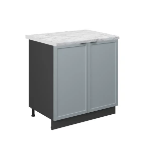 Szafka pod zlew Fame-Line Jasnoniebiesko-szary 80 cm , BP Marmur Vicco