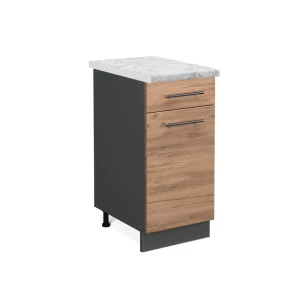 Køkkenskab Fame-Line Gold power oak 40 cm , BP Marmor Vicco