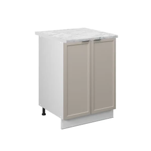 Køkkenskab Fame-Line GråBeige 60 cm , BP Marmor Vicco