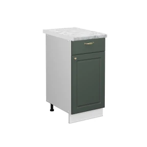 Køkkenskab Fame-Line Grøn guld Country 40 cm , BP Marmor Vicco