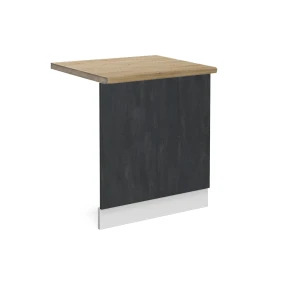 Frontplade R-Line Sort beton 60 cm BP Eg Vicco