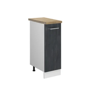 Apotekerskab R-Line Sort beton 30 cm BP Eg Vicco