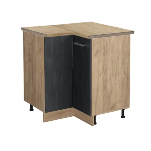 Hjørneskab R-Line Sort beton 75.6 cm BP Eg Vicco