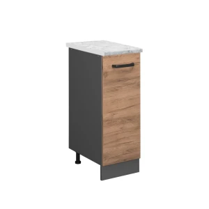 Apotekerskab R-Line Gold power oak 30 cm BP Marmor Vicco