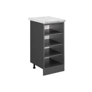 Køkkenreol R-Line Antracit 40 cm BP Marmor Vicco