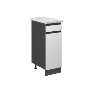 Køkkenskab R-Line Hvid 30 cm BP Marmor Vicco