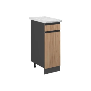 Køkkenskab R-Line Gold power oak 30 cm BP Marmor Vicco