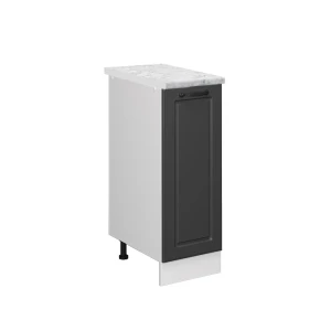 Apotekerskab R-Line Antracit landhus 30 cm BP Marmor Vicco