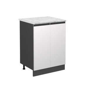 Køkkenskab R-Line Hvid 60 cm BP Marmor Vicco