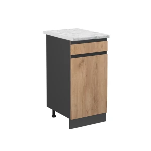 Køkkenskab R-Line Gold power oak 40 cm BP Marmor Vicco