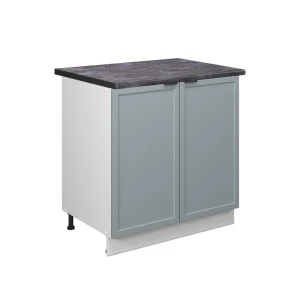 Szafka pod zlew Fame-Line Jasnoniebiesko-szary 80 cm z półką, BP Antracyt Vicco