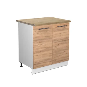 Vaskeskab Fame-Line Gold power oak 80 cm med hylde, BP Eg Vicco