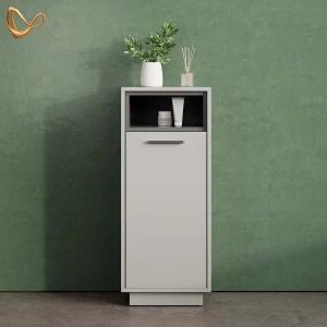 Midischrank Temo Grau 38 x 93 cm livinity®