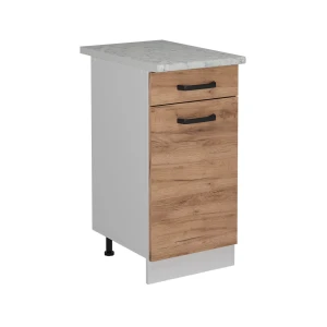 Køkkenskab R-Line Gold power oak 40 cm BP Marmor Vicco