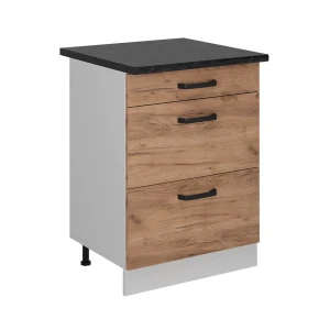 Køkkenskab R-Line Gold power oak 60 cm BP Antracit Vicco