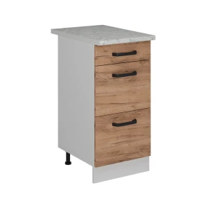 Køkkenskab R-Line Gold power oak 40 cm BP Marmor Vicco