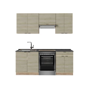 Keittokomero Fame-Line Tammipaneeli/Goldkraft tammi 200 cm , AP Antrasiitti Vicco