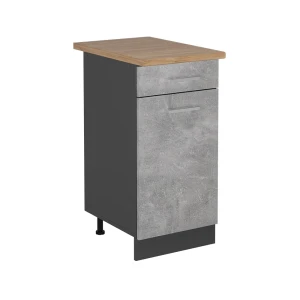 Køkkenskab R-Line Beton 40 cm , BP Eg Vicco