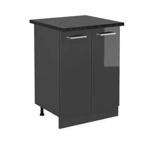Køkkenskab R-Line Antracit højglans 60 cm , BP Antracit Vicco