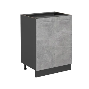 Szafki kuchenne R-Line Beton 60 cm bez blatu roboczego Vicco
