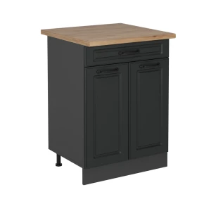 Køkkenskab R-Line Antracit landhus 60 cm , BP Eg Vicco
