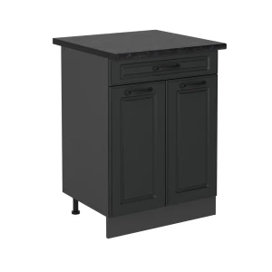 Køkkenskab R-Line Antracit landhus 60 cm , BP Antracit Vicco