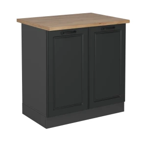 Vaskeskab R-Line Antracit landhus 80 cm , BP Eg Vicco