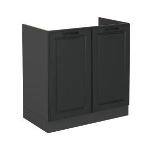 Vaskeskab R-Line Antracit landhus 80 cm uden bordplade Vicco