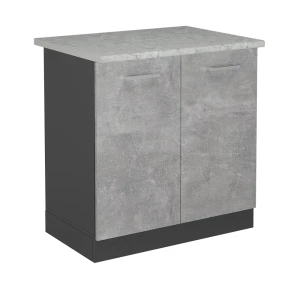 Szafka pod zlew R-Line Beton 80 cm BR Marmur Vicco