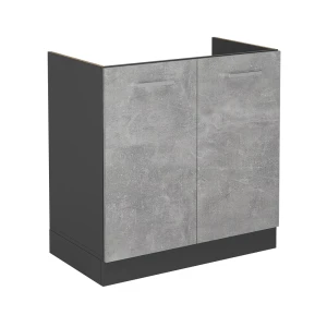 Vaskeskab R-Line Beton 80 cm uden bordplade Vicco