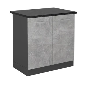 Vaskeskab R-Line Beton 80 cm , BP Antracit Vicco