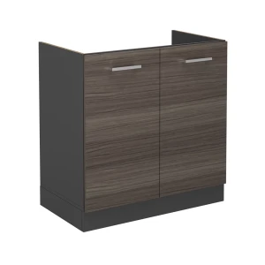 Vaskeskab R-Line Ædel grå 80 cm uden bordplade Vicco